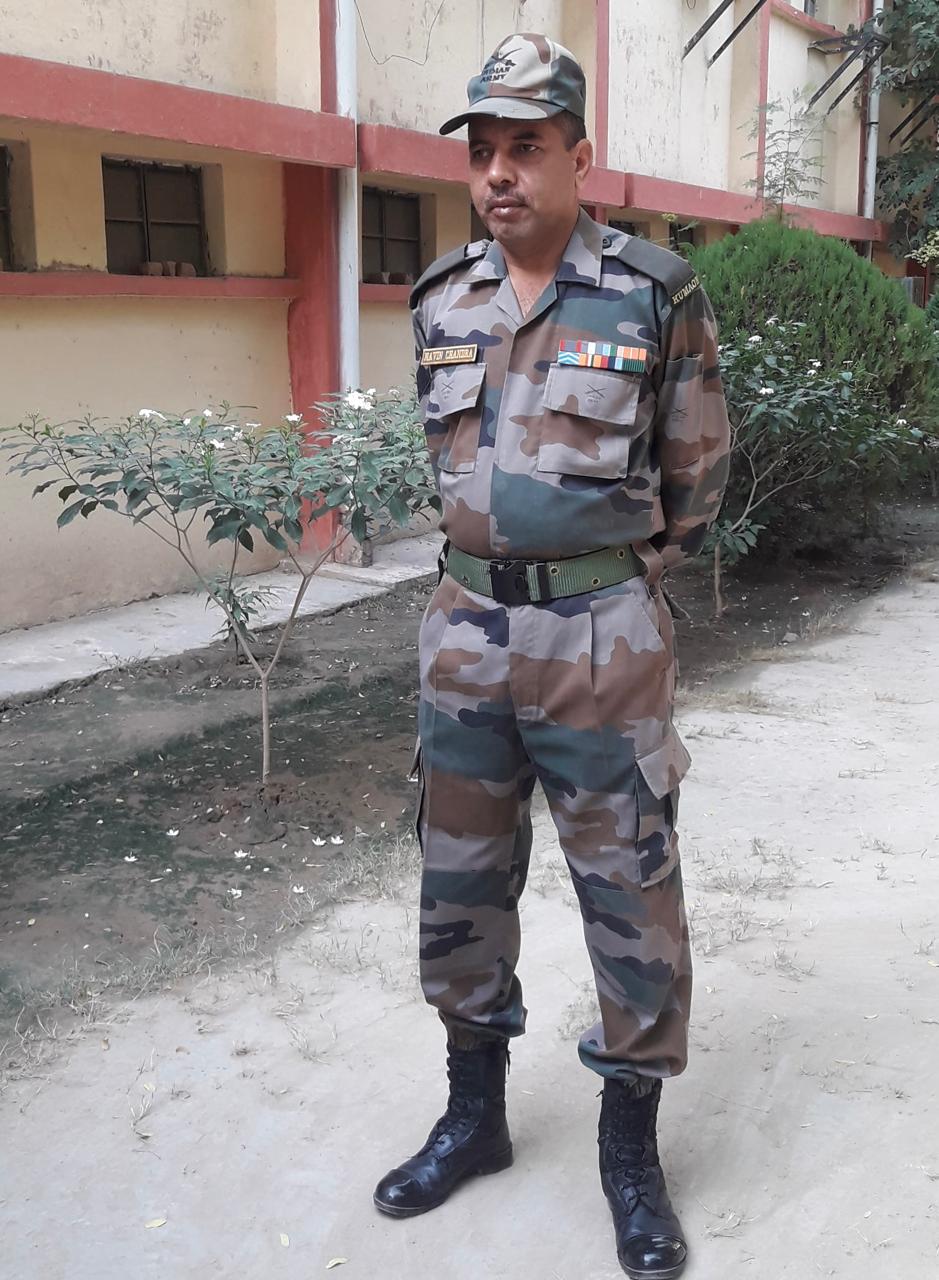 NB Subedar Naveen Chandra